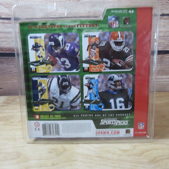 James Jackson NFL Series 3 Running Back Figure McFarlane Sports  NIB 2002 - Picture 6 of 7